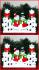Tabletop Christmas Decoration Snowflakes for 4 Grandchildren Personalized FREE at PersonalizedOrnamentsMarket.com by Russell Rhodes
