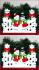 Tabletop Christmas Decoration Snowflakes Family of 6 Personalized FREE at PersonalizedOrnamentsMarket.com by Russell Rhodes