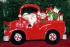 Tabletop Christmas Decoration Fire Engine Our Grandson Personalized FREE at PersonalizedOrnamentsMarket.com by Russell Rhodes